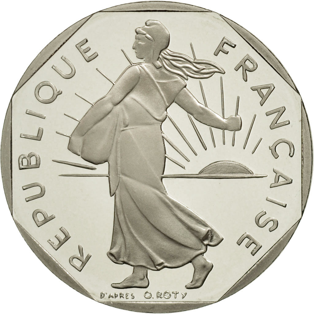 Monnaie, France, Semeuse, 2 Francs, 1991, Paris, FDC, Nickel, KM:942.2