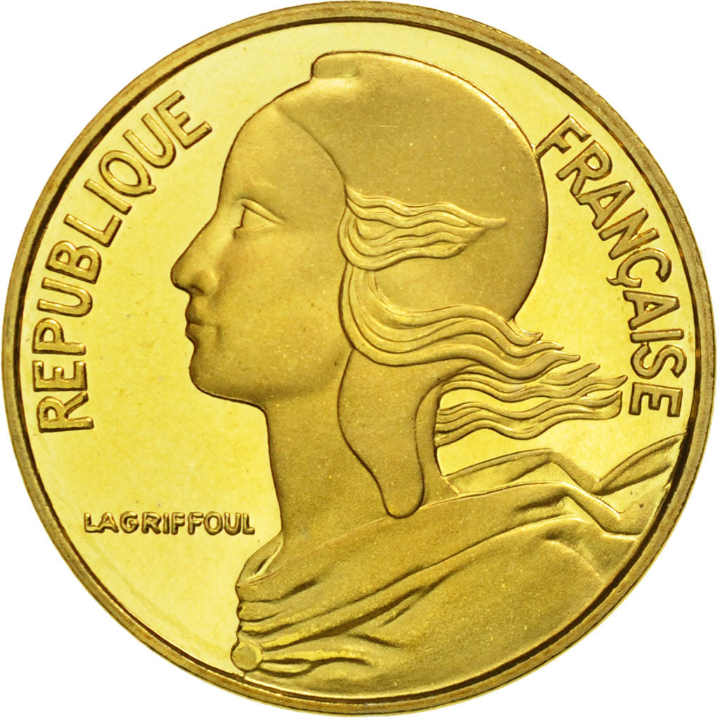 Monnaie, France, Marianne, 5 Centimes, 1991, Paris, FDC, Aluminum-Bronze