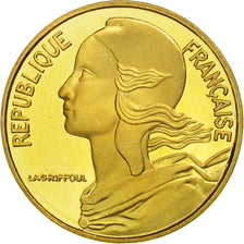 Monnaie, France, Marianne, 5 Centimes, 1991, Paris, FDC, Aluminum-Bronze