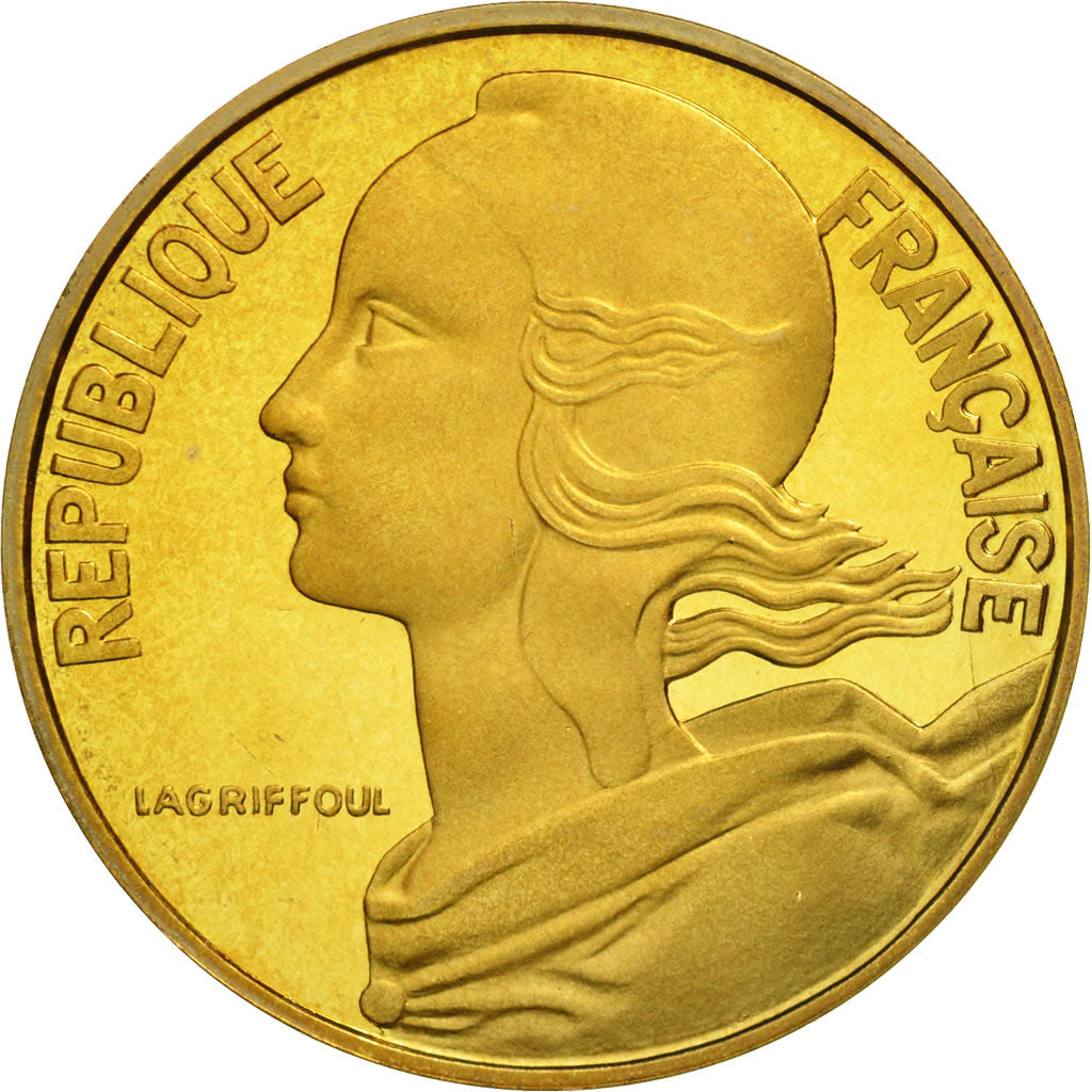Frankreich, Marianne, 20 Centimes, 1991, Paris, STGL, Aluminum-Bronze, KM:930