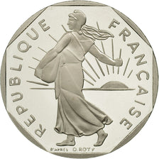 Coin, France, Semeuse, 2 Francs, 1991, Paris, MS(65-70), Nickel, KM:942.2