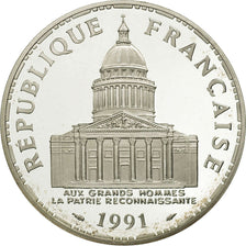 Monnaie, France, Panthéon, 100 Francs, 1991, Paris, FDC, Argent, KM:951.1