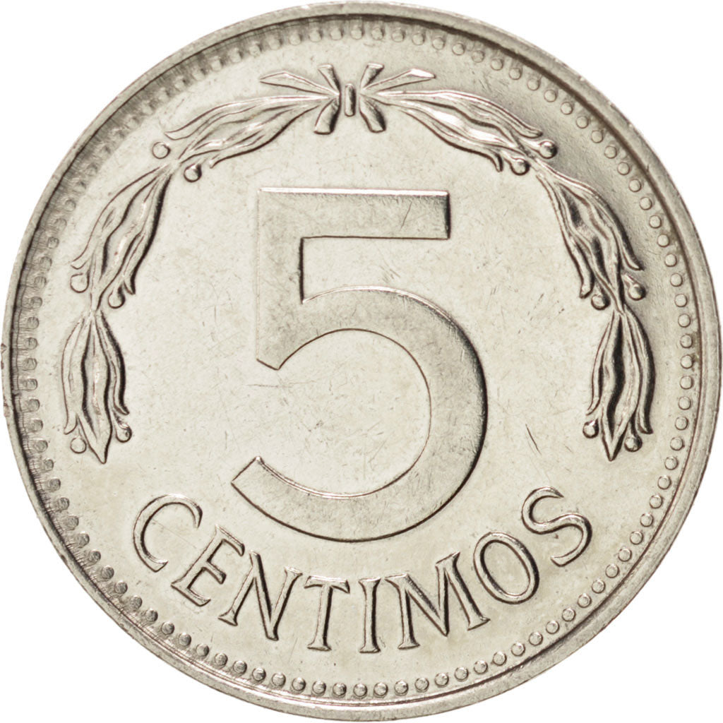 Venezuela, 5 Centimos, 1983, Werdohl, Vereinigte Deutsche Metallwerke, SPL, A...