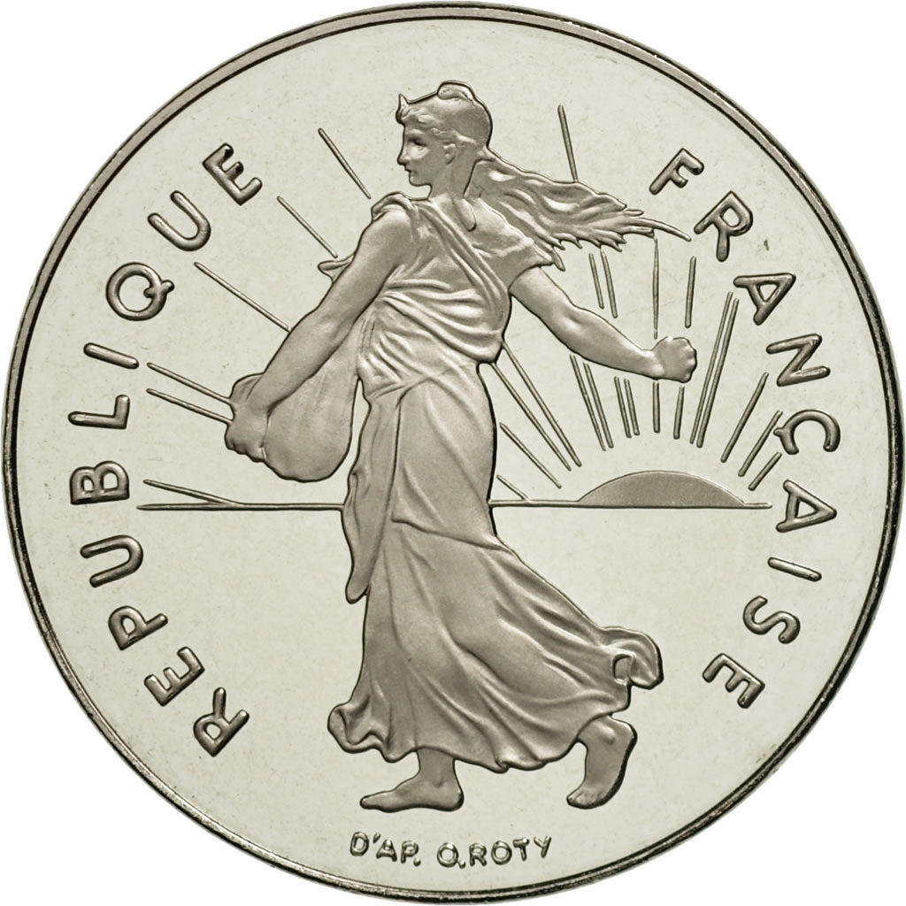 Coin, France, Semeuse, 5 Francs, 1994, Paris, MS(65-70), Nickel Clad