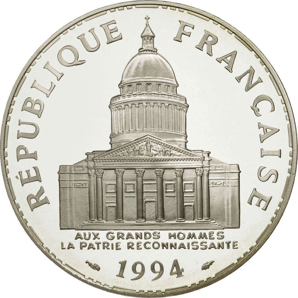 France, Panthéon, 100 Francs, 1994, Paris, MS(65-70), Silver, KM:951.1