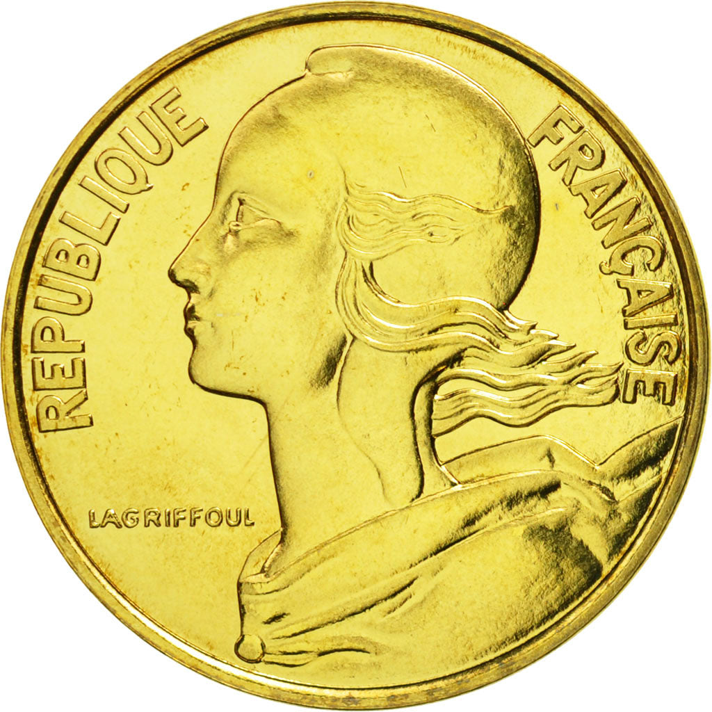 Coin, France, Marianne, 10 Centimes, 1992, Paris, MS(65-70), Aluminum-Bronze