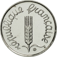 France, Épi, Centime, 1992, Paris, MS(65-70), Stainless Steel, KM:928