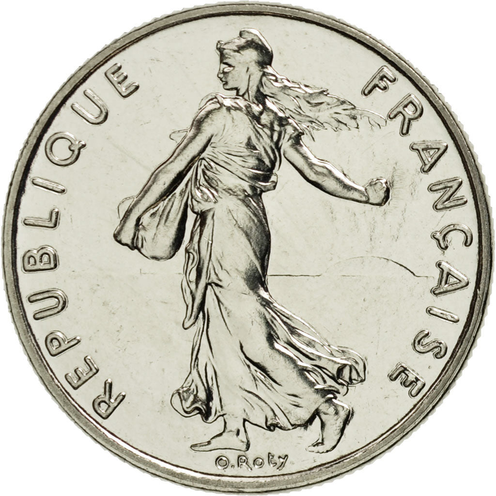 Monnaie, France, Semeuse, 1/2 Franc, 1992, Paris, FDC, Nickel, KM:931.1