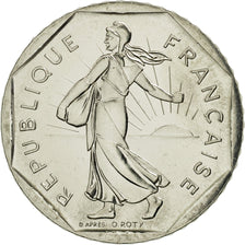 Coin, France, Semeuse, 2 Francs, 1992, Paris, MS(65-70), Nickel, KM:942.2