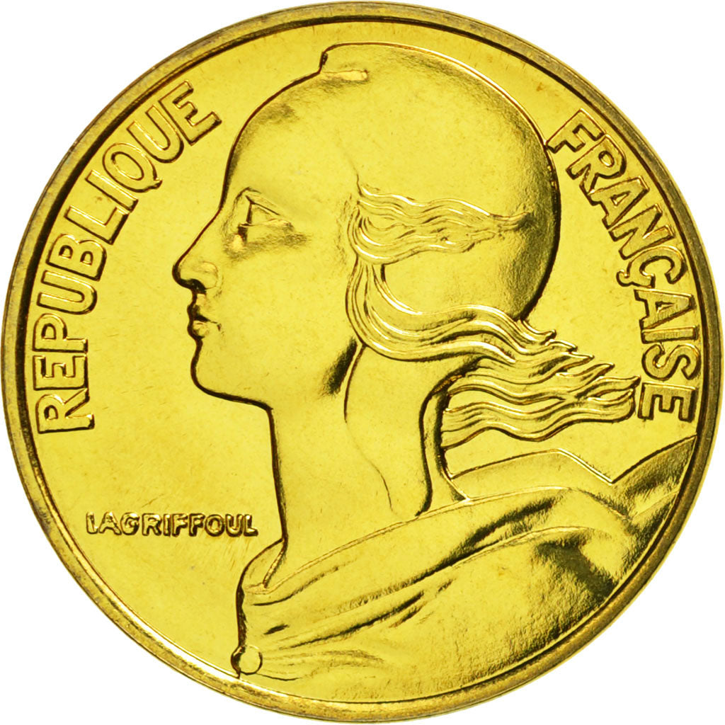 France, Marianne, 5 Centimes, 1993, Paris, FDC, Aluminum-Bronze, KM:933