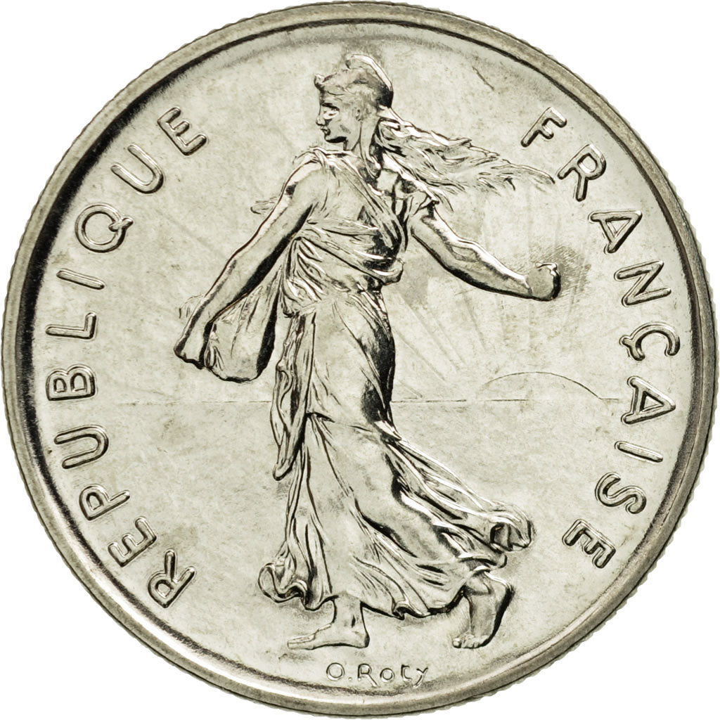 Monnaie, France, Semeuse, 5 Francs, 1993, Paris, FDC, Nickel Clad Copper-Nickel