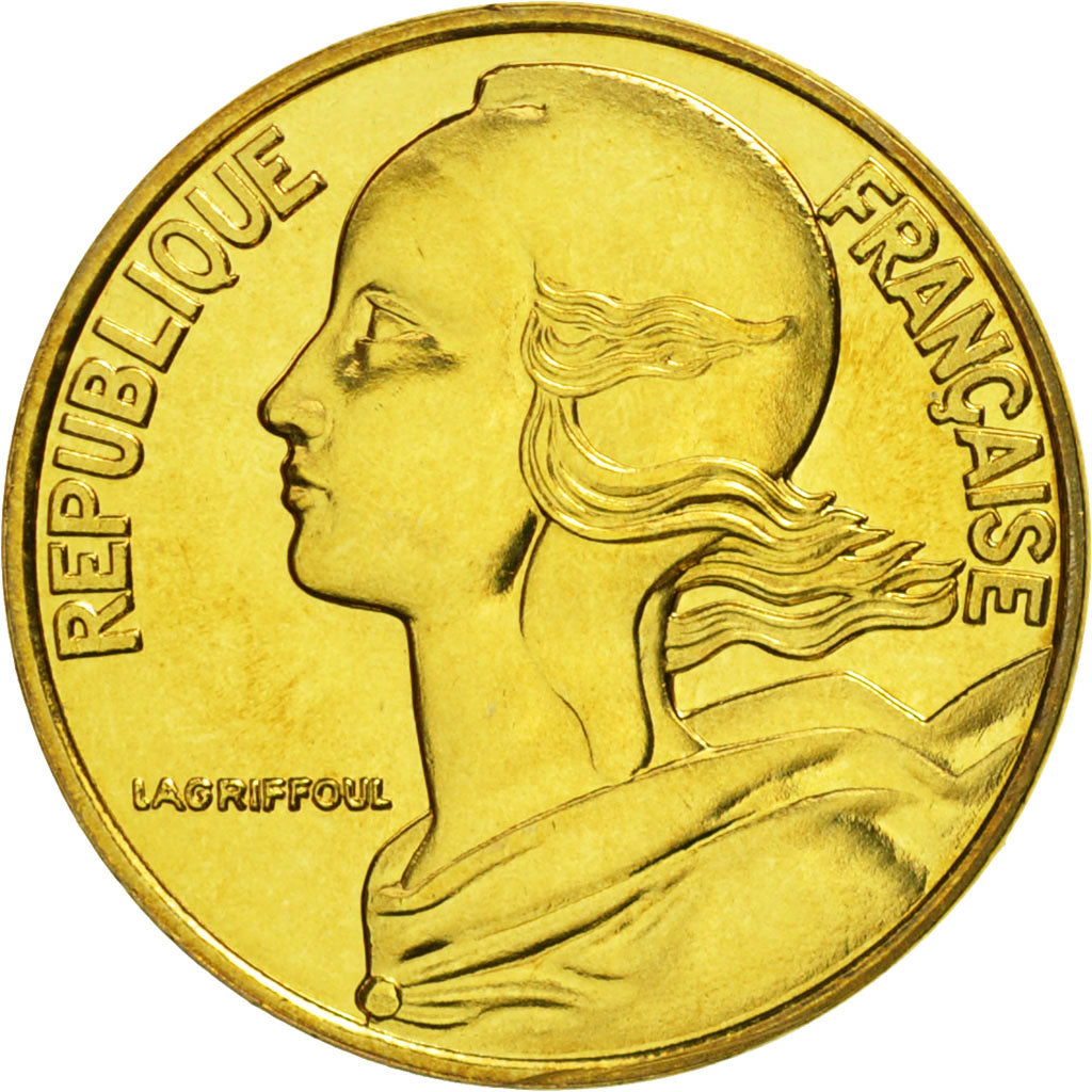 France, Marianne, 5 Centimes, 1994, Paris, MS(65-70), Aluminum-Bronze, KM:933