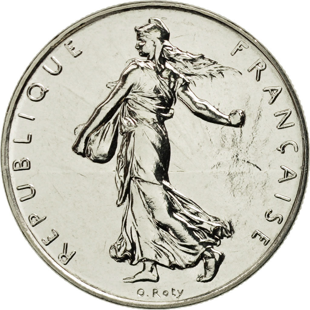 Coin, France, Semeuse, Franc, 1994, Paris, MS(65-70), Nickel, KM:925.1