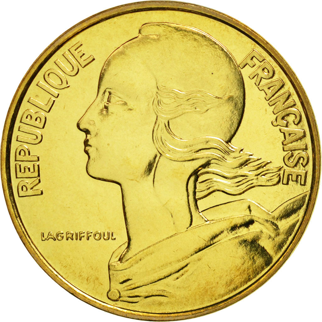 Münze, Frankreich, Marianne, 10 Centimes, 1995, Paris, STGL, Aluminum-Bronze