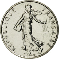 Coin, France, Semeuse, 1/2 Franc, 1995, Paris, MS(65-70), Nickel, KM:931.1