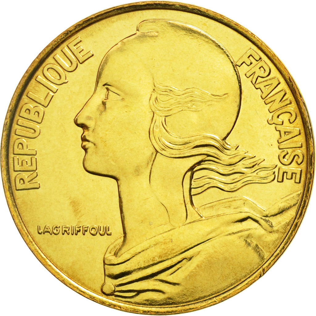 Monnaie, France, Marianne, 20 Centimes, 1995, Paris, FDC, Aluminum-Bronze