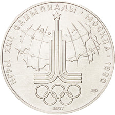 Russia, 10 Roubles, 1977, Leningrad, SPL, Argento, KM:150