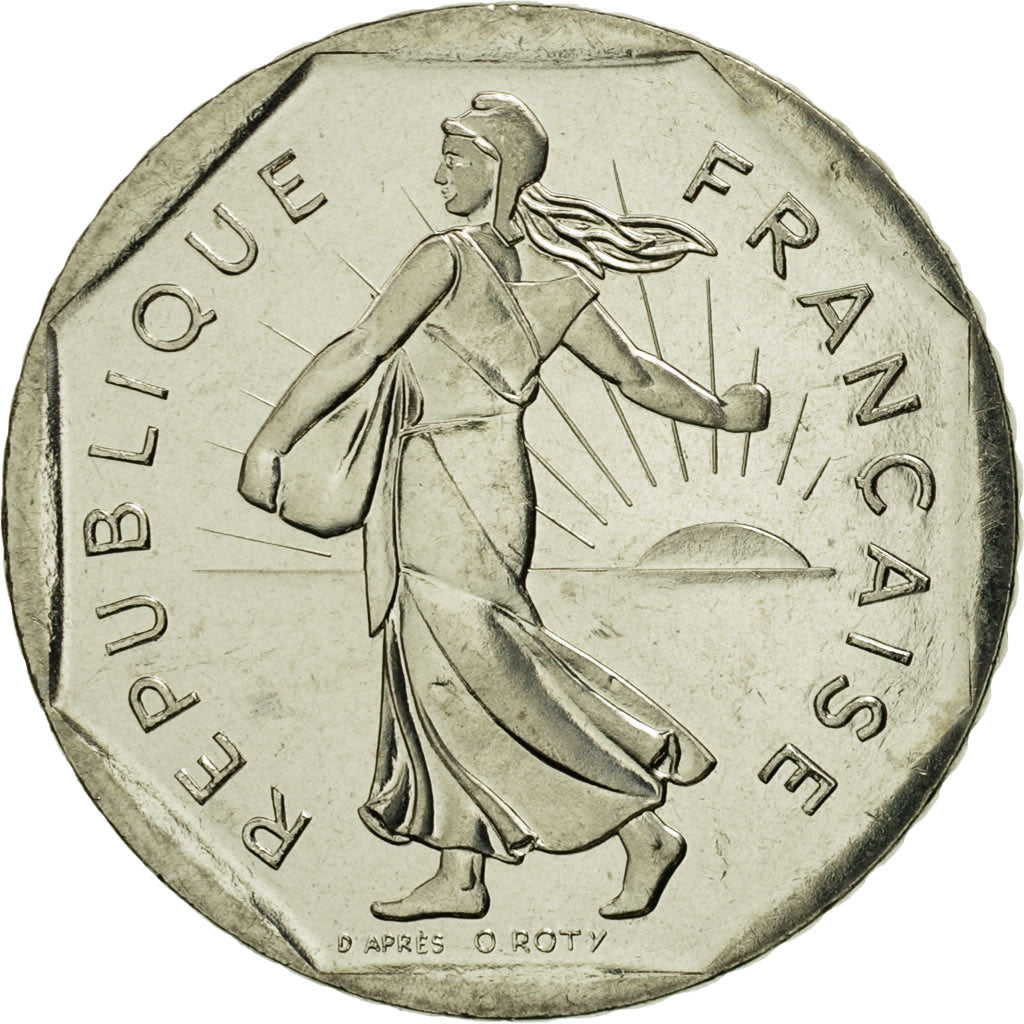 Monnaie, France, Semeuse, 2 Francs, 1996, Paris, FDC, Nickel, KM:942.1