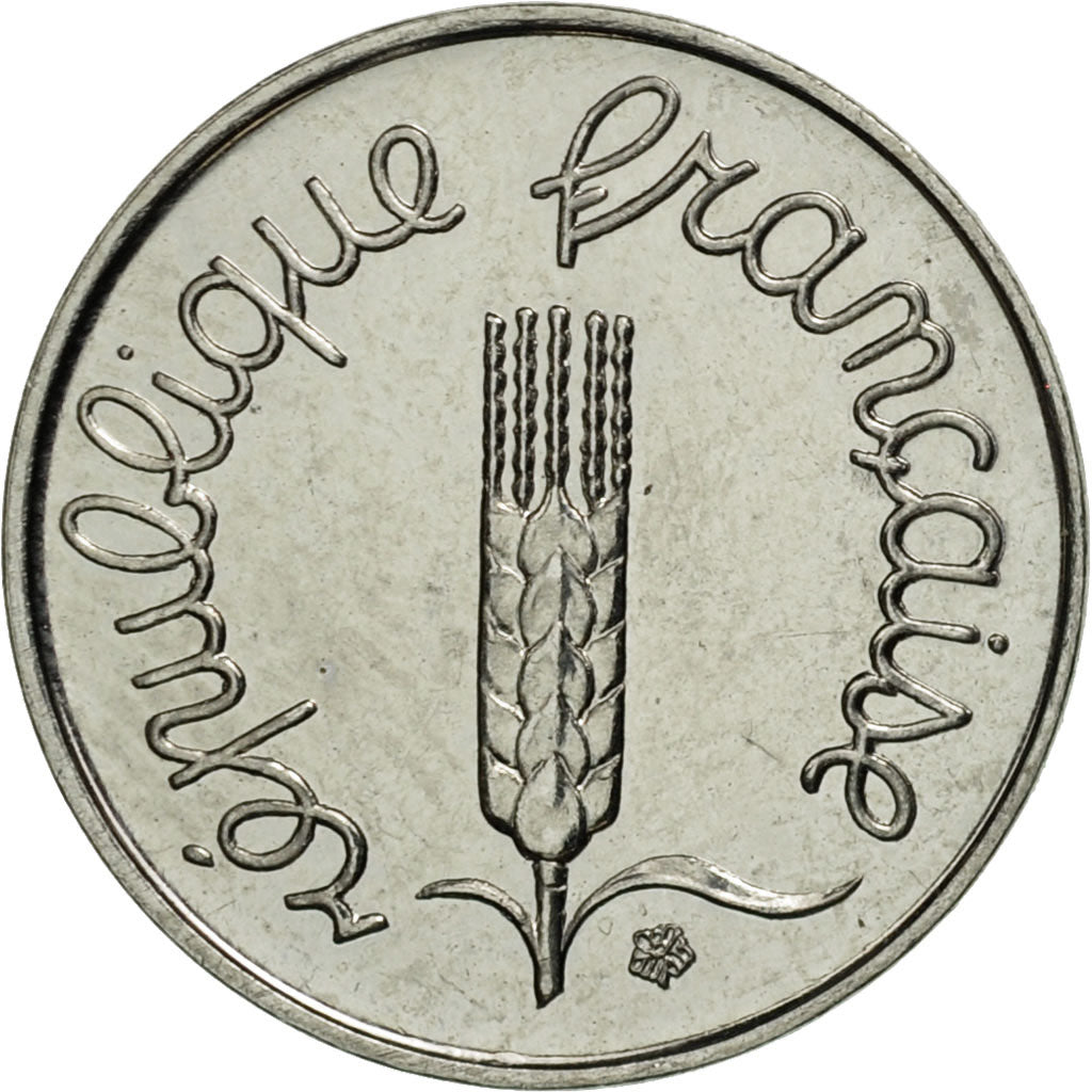 Munten, Frankrijk, Épi, Centime, 1998, Paris, FDC, Stainless Steel, KM:928
