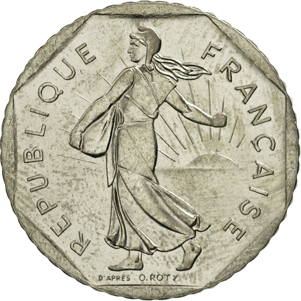Coin, France, Semeuse, 2 Francs, 1998, Paris, MS(65-70), Nickel, KM:942.1