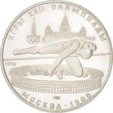 RUSSIA, 5 Roubles, 1978, Leningrad, KM #156, MS(63), Silver, 16.55
