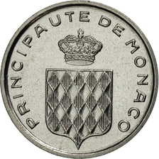 Monaco, Rainier III, Centime, 1995, Paris, MS(65-70), Stainless Steel, KM:155