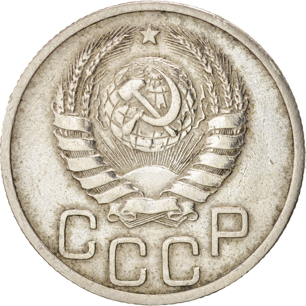 Russia, 20 Kopeks, 1937, BB, Rame-nichel, KM:111