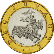 Monaco, Rainier III, 10 Francs, 1995, Paris, MS(65-70), Bi-Metallic, KM:163