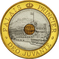 Monaco, Rainier III, 20 Francs, 1995, Paris, MS(65-70), Tri-Metallic, KM:165