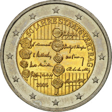 Österreich, 2 Euro, 2005, UNZ, Bi-Metallic