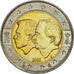 Belgium, 2 Euro, H & A, 2005, MS(63), Bi-Metallic