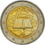 Grecja, 2 Euro, Traité de Rome 50 ans, 2007, MS(63), Bimetaliczny