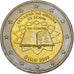 Ireland, 2 Euro, Traité de Rome 50 ans, 2007, MS(63), Bi-Metallic