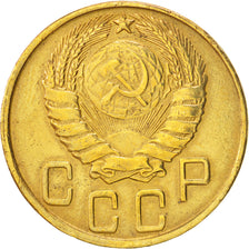 Russia, 5 Kopeks, 1943, BB, Alluminio-bronzo, KM:108
