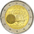 Luxemburgo, 2 Euro, Traité de Rome 50 ans, 2007, SC, Bimetálico