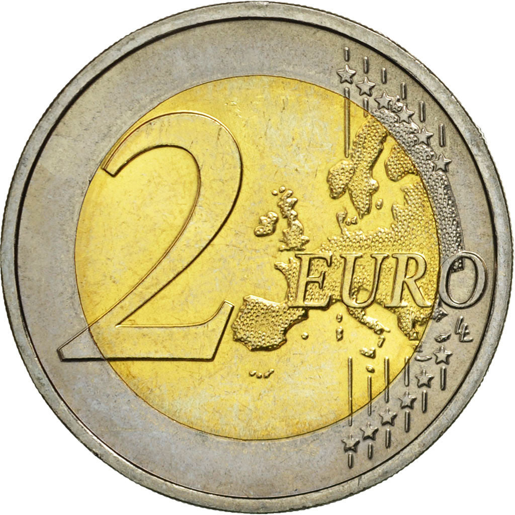 Portugal, 2 Euro, 2007, MS(63), Bi-Metallic