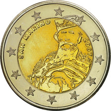 San Marino, 2 Euro, Giuseppe Garibaldi, 2007, MS(63), Bi-Metallic