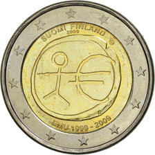 Finland, 2 Euro, 10 Jahre Euro, 2009, MS(63), Bi-Metallic