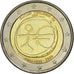 Finland, 2 Euro, 10 Jahre Euro, 2009, MS(63), Bi-Metallic