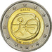 Malta, 2 Euro, 10 Jahre Euro, 2009, MS(63), Bi-Metallic