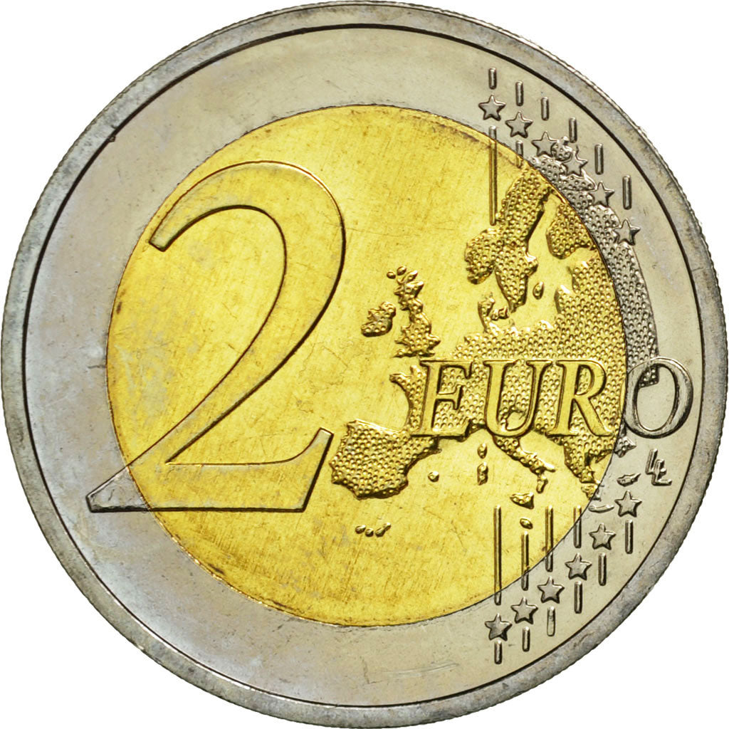 Oostenrijk, 2 Euro, 10 Jahre Euro, 2009, UNC-, Bi-Metallic