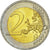 Austria, 2 Euro, 10 Jahre Euro, 2009, MS(63), Bimetaliczny