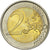 Hiszpania, 2 Euro, 10 Jahre Euro, 2009, MS(63), Bimetaliczny