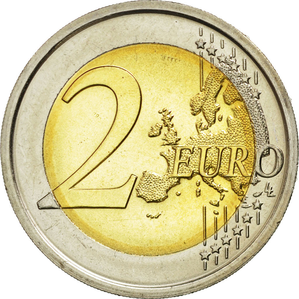 San Marino, 2 Euro, Innovation, 2009, MS(63), Bi-Metallic