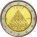 Finland, 2 Euro, 200 birthday, 2009, MS(63), Bi-Metallic