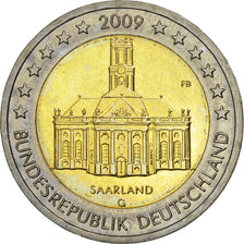 Germany, 2 Euro, St Louis, 2009, MS(63), Bi-Metallic