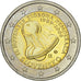 Slovakia, 2 Euro, 20 birthday, 2009, MS(63), Bi-Metallic