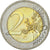 Słowacja, 2 Euro, 20 birthday, 2009, MS(63), Bimetaliczny