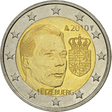 Luxembourg, 2 Euro, Grand-Duc Henri, 2010, MS(63), Bi-Metallic