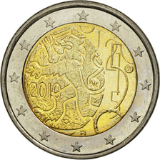 Finland, 2 Euro, 150 years, 2010, MS(63), Bi-Metallic